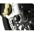 Motocorse Titanium and Delrin Front Axle Slider for MV Agusta 3 cylinder Models Motocorse Titanium and Delrin Front Axle Slider for MV Agusta 3 cylinder Models